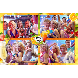 Photo Booth Template Pack – 12 Templates – Party