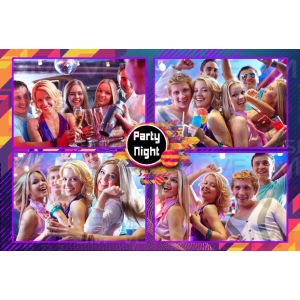 Photo Booth Template Pack – 12 Templates – Party
