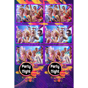 Photo Booth Template Pack – 12 Templates – Party