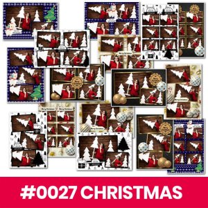 Photo Booth Template Pack – 16 Templates – Christmas 4