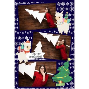Photo Booth Template Pack – 16 Templates – Christmas 4