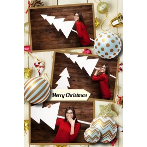 Photo Booth Template Pack – 16 Templates – Christmas 4