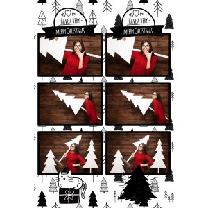 Photo Booth Template Pack – 16 Templates – Christmas 4