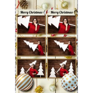 Photo Booth Template Pack – 16 Templates – Christmas 4