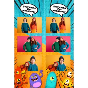 Photo Booth Template Pack – 16 Templates – Kids