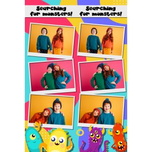 Photo Booth Template Pack – 16 Templates – Kids