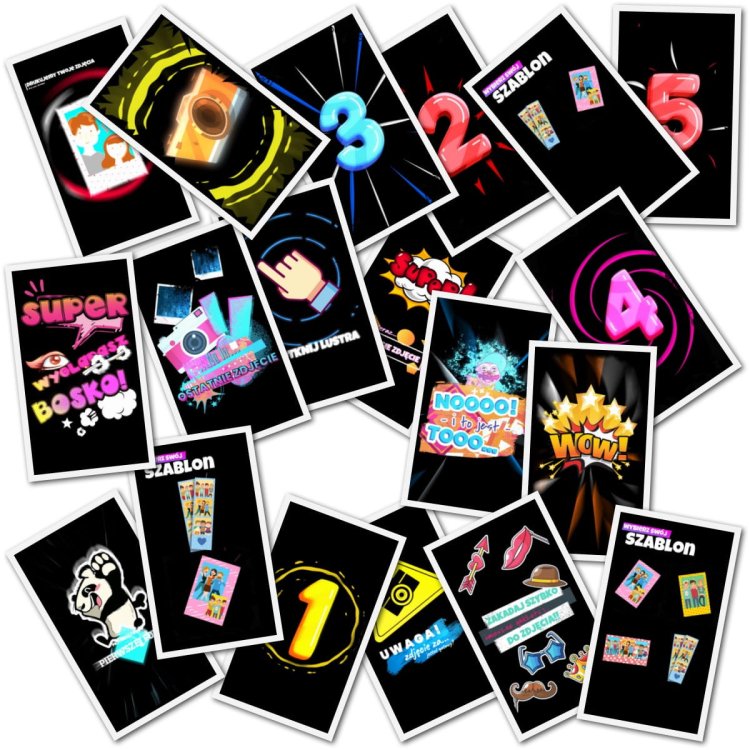 Animation Pack 2 for MIRROR Photo Booths - ENGLISH Animation Pack 2 for MIRROR Photo Booths - ENGLISH