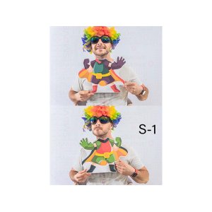 Double-Sided Party Prop – Superhero S