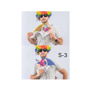 Double-Sided Party Prop – Superhero S