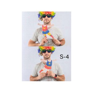 Double-Sided Party Prop – Superhero S