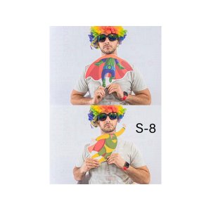 Double-Sided Party Prop – Superhero S