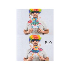 Double-Sided Party Prop – Superhero S