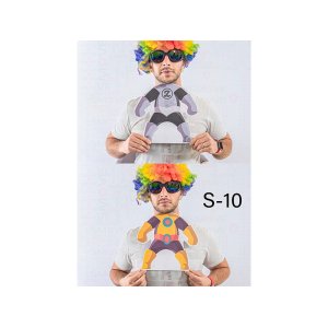 Double-Sided Party Prop – Superhero S