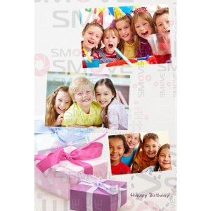 Photo Booth Template Pack – 12 Templates – Birthday 2