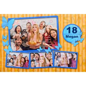 Photo Booth Template Pack – 12 Templates – Birthday 3