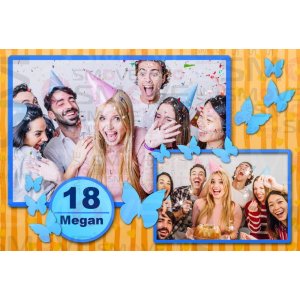 Photo Booth Template Pack – 12 Templates – Birthday 3