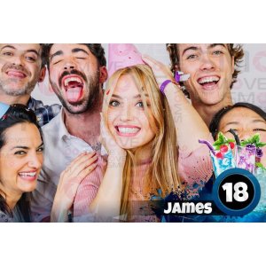 Photo Booth Template Pack – 12 Templates – Birthday 4