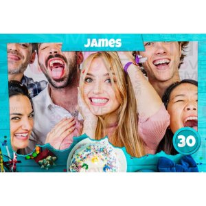 Photo Booth Template Pack – 12 Templates – Birthday 5
