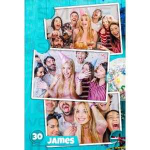 Photo Booth Template Pack – 12 Templates – Birthday 5