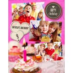 Photo Booth Template Pack – 12 Templates – Birthday 6 Photo Booth Template Pack – 12 Templates – Birthday 6