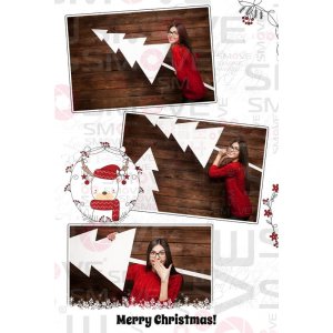 Photo Booth Template Pack – 12 Templates – Christmas 1