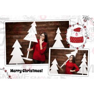 Photo Booth Template Pack – 12 Templates – Christmas 2