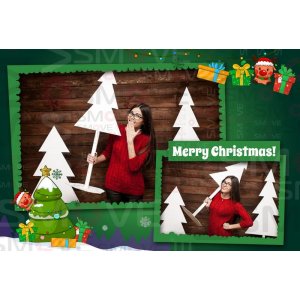 Photo Booth Template Pack – 12 Templates – Christmas 2