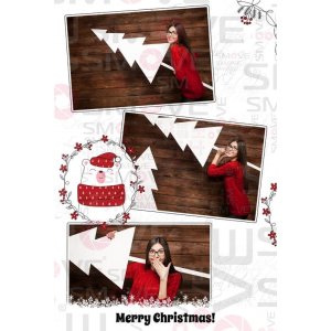 Photo Booth Template Pack – 12 Templates – Christmas 2