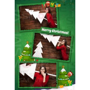 Photo Booth Template Pack – 12 Templates – Christmas 2