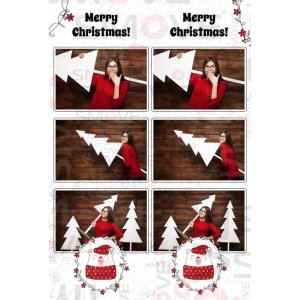 Photo Booth Template Pack – 12 Templates – Christmas 2