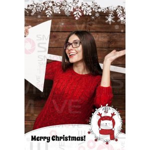 Photo Booth Template Pack – 12 Templates – Christmas 3