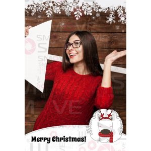 Photo Booth Template Pack – 12 Templates – Christmas 3