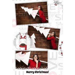 Photo Booth Template Pack – 12 Templates – Christmas 3