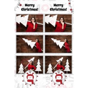 Photo Booth Template Pack – 12 Templates – Christmas 3