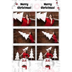 Photo Booth Template Pack – 12 Templates – Christmas 3