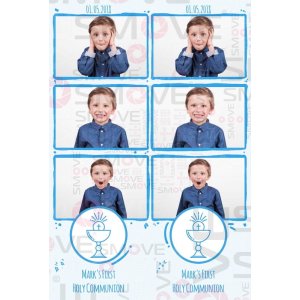 Photo Booth Template Pack – 12 Templates – First Communion