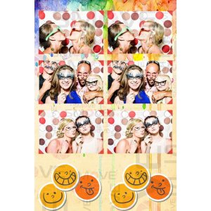 Photo Booth Template Pack – 12 Templates – Party 1
