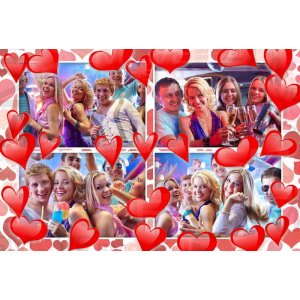 Photo Booth Template Pack – 12 Templates – Party 1