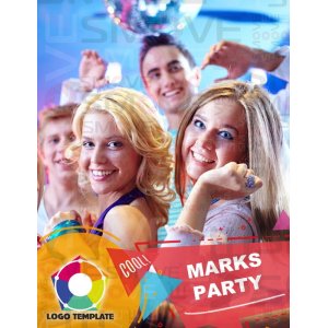 Photo Booth Template Pack – 12 Templates – Party 2