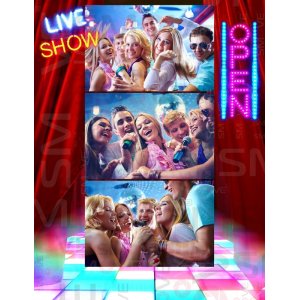 Photo Booth Template Pack – 12 Templates – Party 2