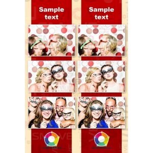 Photo Booth Template Pack – 12 Templates – Universal