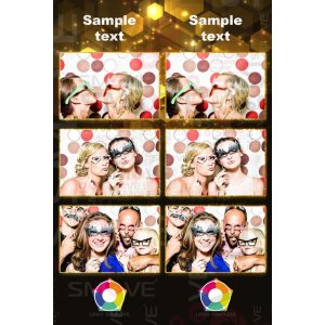 Photo Booth Template Pack – 12 Templates – Universal