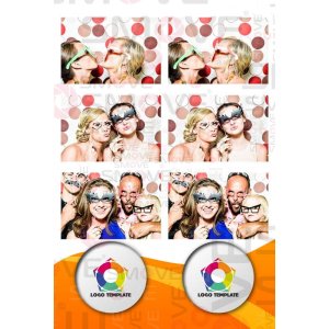Photo Booth Template Pack – 12 Templates – Universal