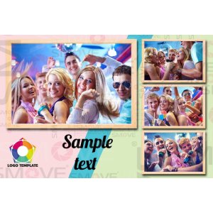 Photo Booth Template Pack – 12 Templates – Universal