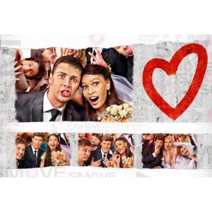 Photo Booth Template Pack – 12 Templates – Wedding 1