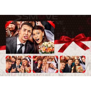 Photo Booth Template Pack – 12 Templates – Wedding 1