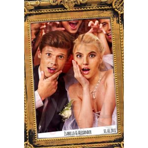 Photo Booth Template Pack – 12 Templates – Wedding 1
