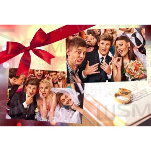 Photo Booth Template Pack – 12 Templates – Wedding 1