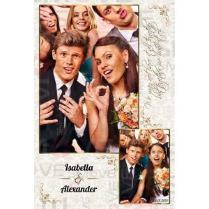 Photo Booth Template Pack – 12 Templates – Wedding 2