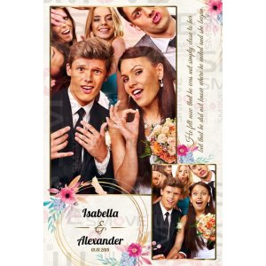 Photo Booth Template Pack – 12 Templates – Wedding 2